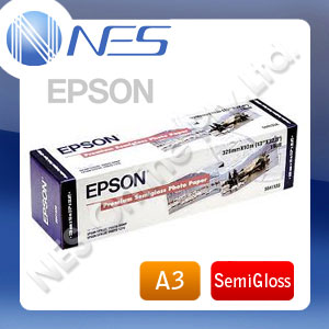 Epson A3 S041338 Premium Semigloss Photo Roll Paper (329MM x 10M) [P/N:S041338]
